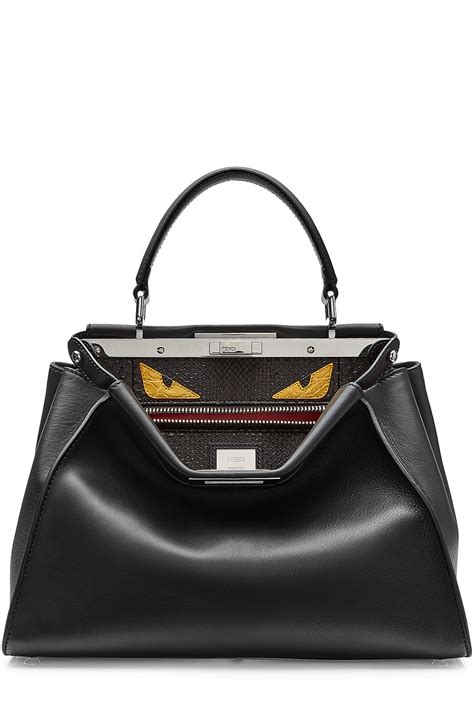 fendi bag bugs leather billfold|fendi peekaboo snakeskin.